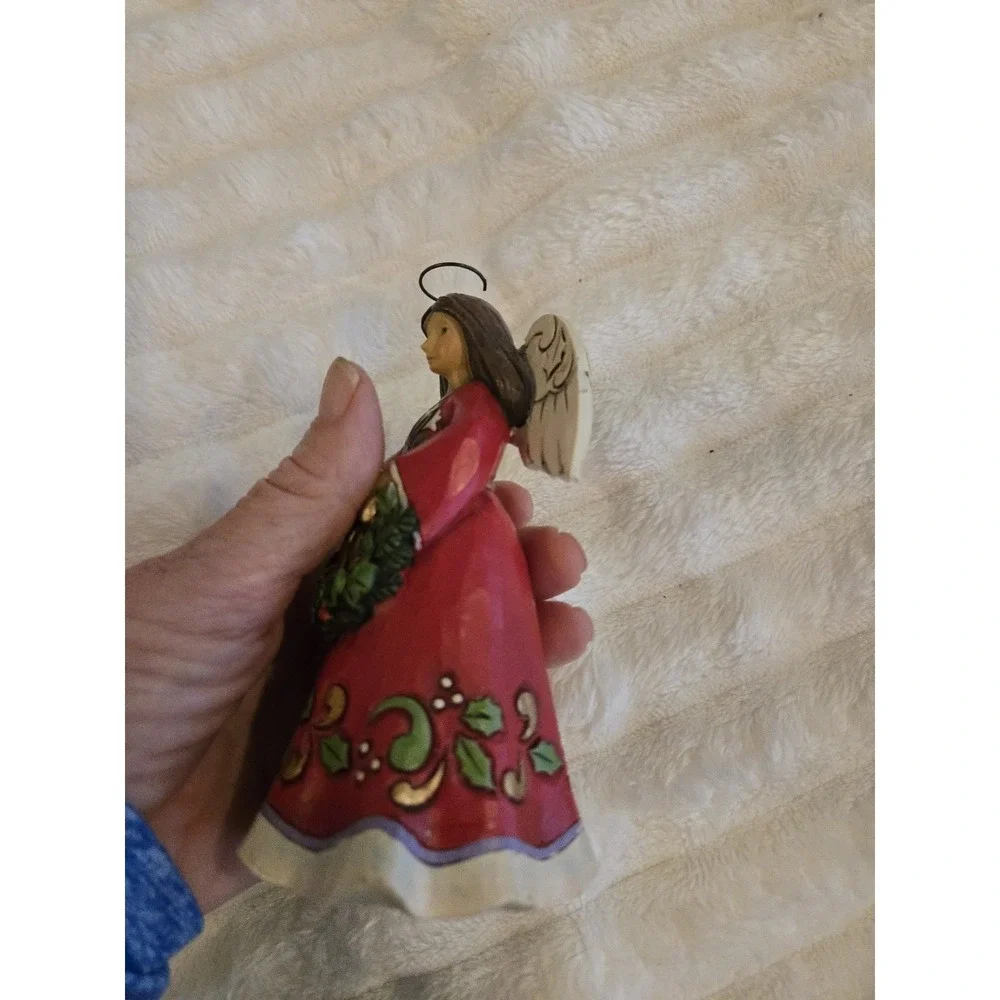 Jim Shore Joy To Our World Christmas Angel Figurine 5
